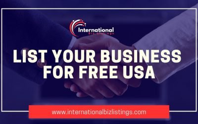 List Your Business for free in usa